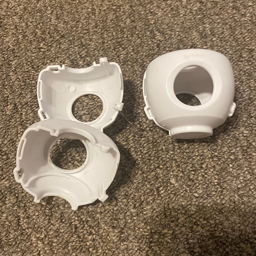 Door knob safety covers